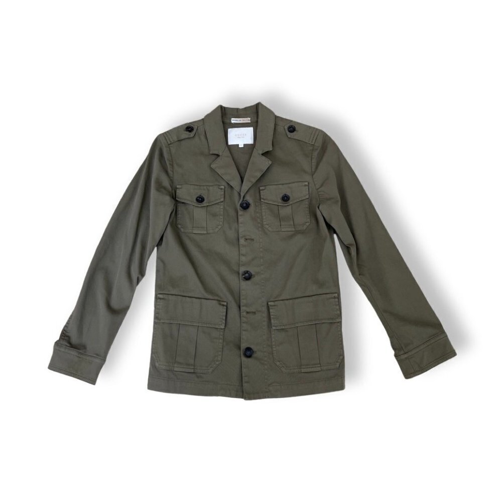 Gucci Kids Olive Green Blazer